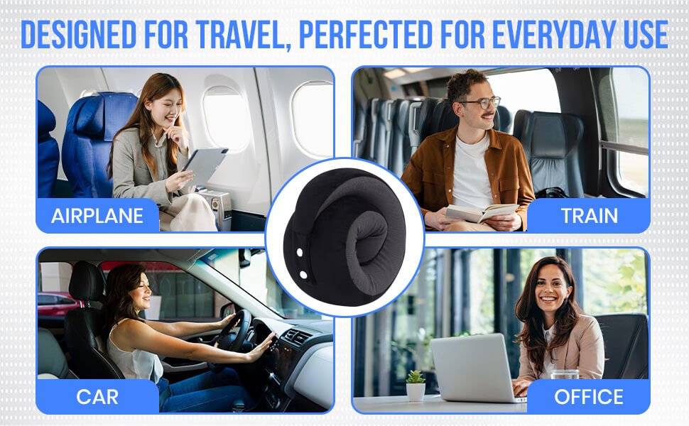 Compact Travel Neck Pillow